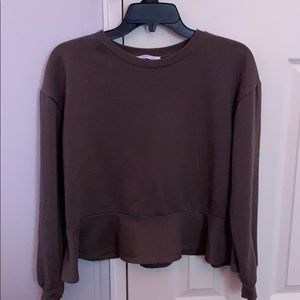 Zara Purple Sweatshirt/Shirt